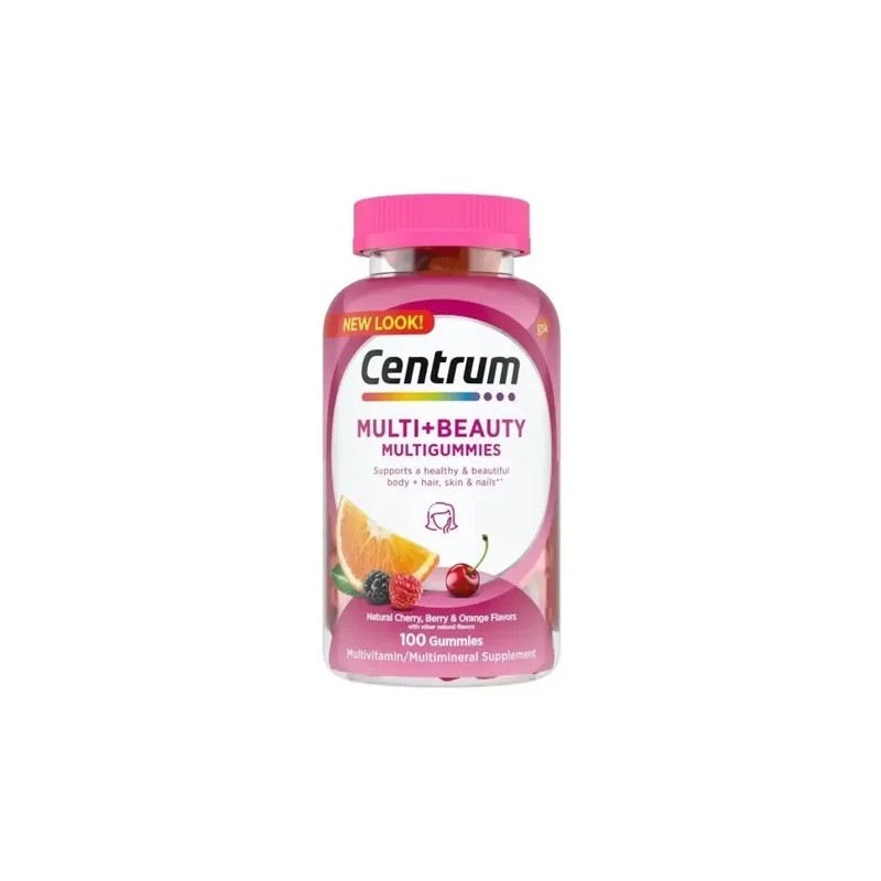 Centrum Multi + Beauty Multigummies Cabello, Piel Y Uñas 100