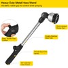 FANHAO Garden Hose Wand Heavy Duty, 16 Inches Metal Watering