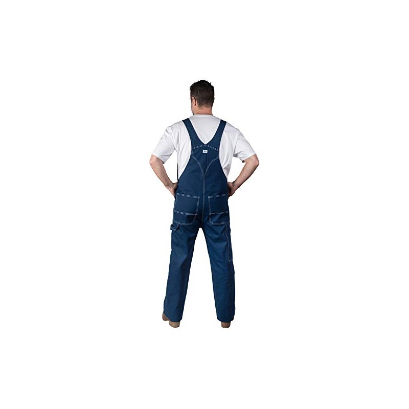 Liberty Men's Rigid Denim Bib Overall, 36x30