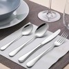 Lazooy Dinner Knives Stainless Steel Table Knife and Forks for