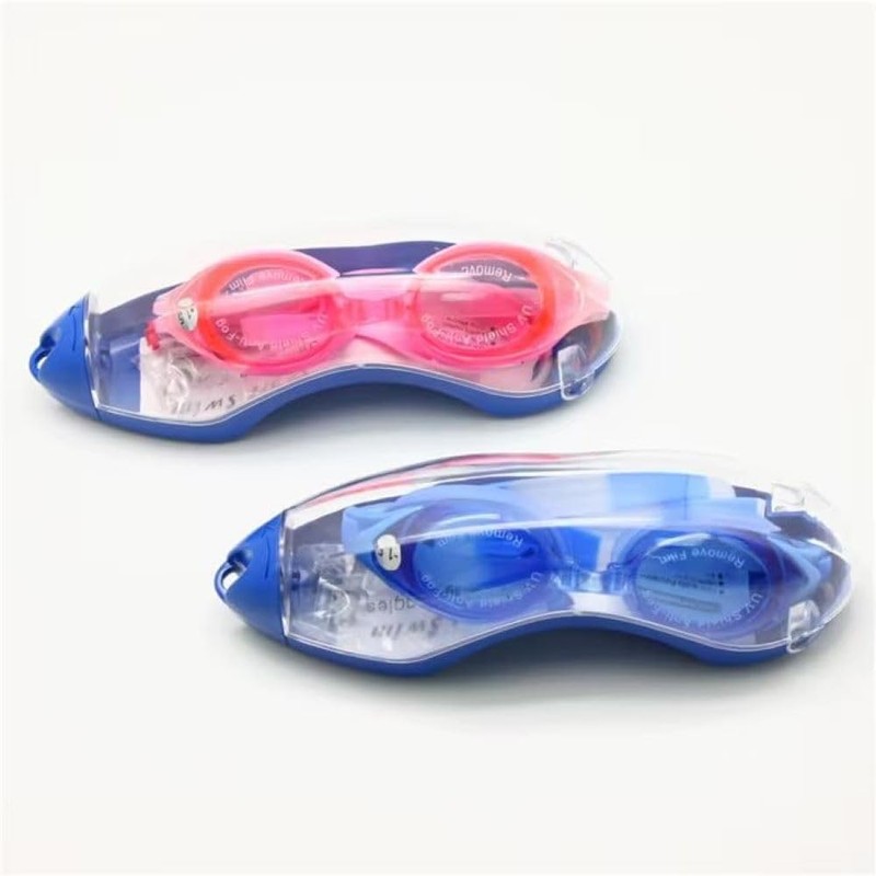 Savvy Specs Farsighted Swim Goggles UV Protection Blue +5.0