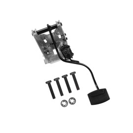 Partuto Diesel Clutch Pedal Assembly, for Ford F250 F350 F450 F550 Super Duty 7.3L 1999 2000 2001 2002 2003, YC3Z-7B633-BA, Clutch Foot Pedals with Bracket, Metal, Silver Tone Replacement