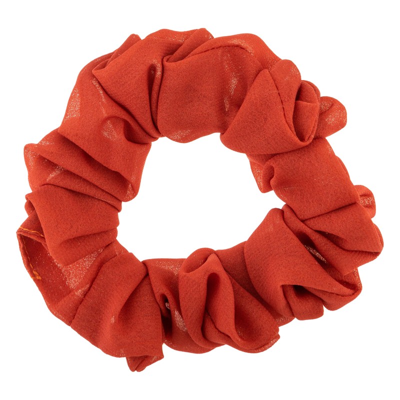 CHIFFON SCRUNCHIES S/3 MUSHROOM