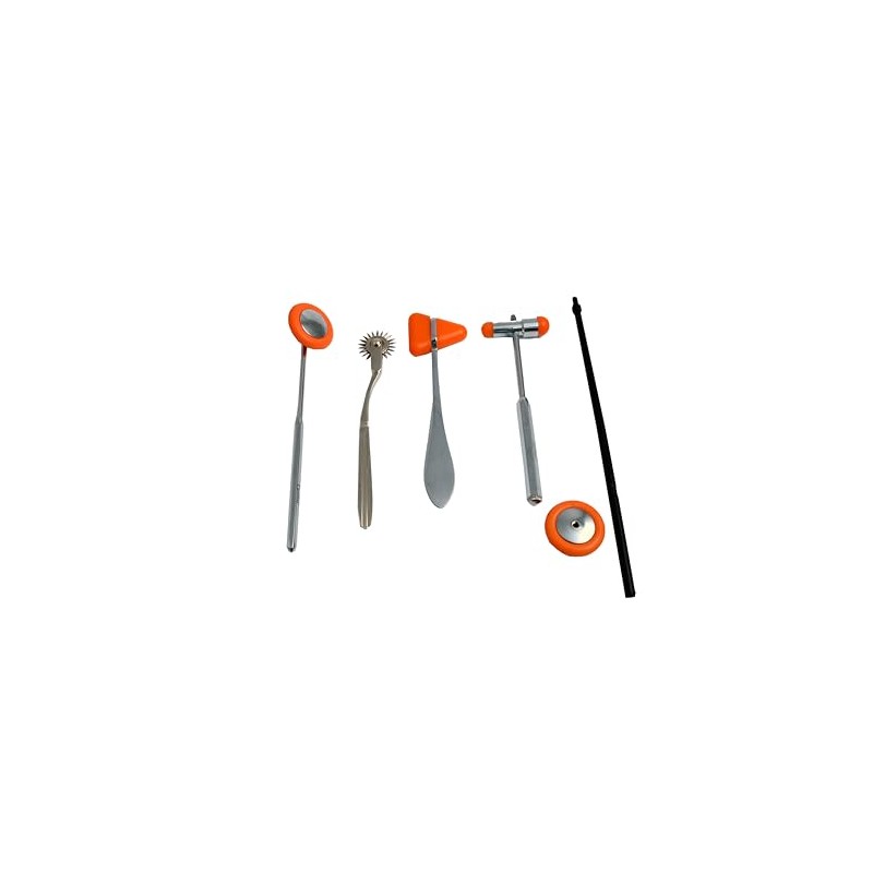 Neurological Reflex Hammer Set, Muscle Reflex Diagnosis Hammer, Leg Back