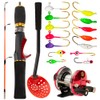 Ice Fishing Gear Set Ice Fishing Rod and Reel Combo
