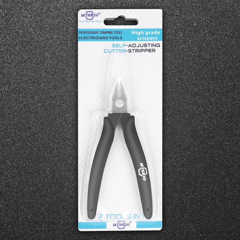 MTHKLO Wire Cutter Precision Diagonal Plier Tool Side Cutting for