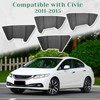 VKGUG 4PCS Door Panel Cover Compatible with Honda Civic 2011-2015
