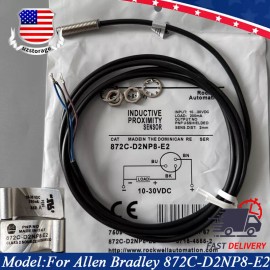 Unbranded Proximity Sensor Switch 872CD2NP8E2 For Allen Bradley 872C-D2NP8-E2 2mm 10-30VDC