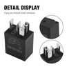 Vkinman 925-1648 2Pcs Relay Switch 5 Terminals 12V Replacement for