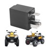 ABS+Metal Auxiliary Relay, Auxiliary Relay 9010‑150350 Black Replacement for Ranchero