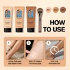 Legs Makeup Waterproof with Brush - Medium Body Concealer, Tattoo