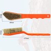 Boar Hair Rock Climbing Brush with Ergonomic Handle, Bouldering Boulder