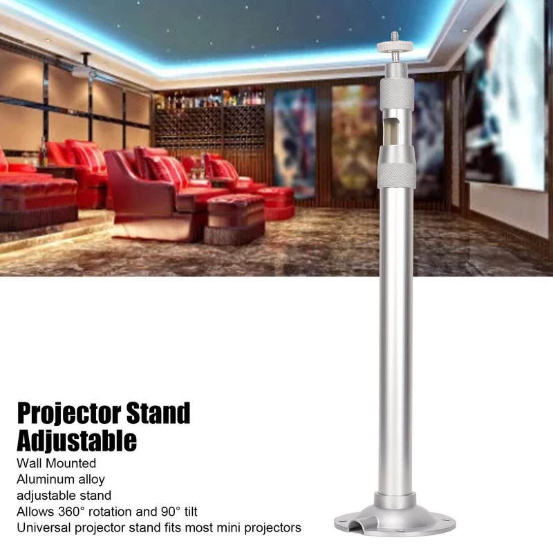 Cocoarm Projector Ceiling Mount Universal Projector Ceiling Bracket 360° Rotate