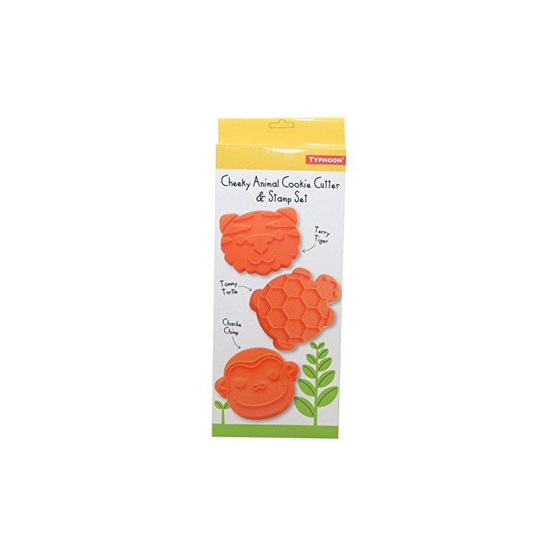 Typhoon Melamine Cheeky Animal Cookie Cutters