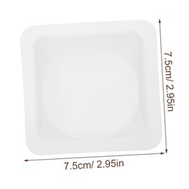 KICHOUSE 100 Pcs Weighing Ship Weighing Tray Weighting Pan Laboratory Weighing Dishes Boat Shape Weighing Pan