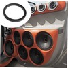 IWOWHERO 2Pcs Car Speaker Spacer Rings Adapter Durable Speaker Mounting