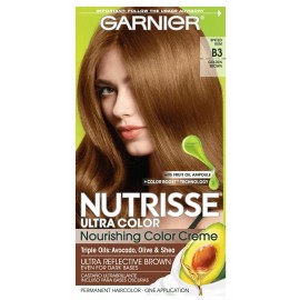 Garnier NUTRISSE Permanent  Ultra COLOR CREME  B3 GOLDEN BROWN Hair Color