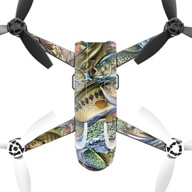 MightySkins Skin Compatible with Parrot Bebop 2 - Action Fish Puzzle | Protective, Durable, and Unique Vinyl Decal wrap Cover | Easy to Apply, Remove, and Change Styles | Made in The USA