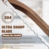 Bread Knife for Homemade Bread,Sourdough bread knife,15.7" Bread slicer for