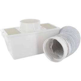 FIND A SPARE Universal Tumble Dryer Internal Condenser Kit Includes 1m Vent Hose Box & Accessories For AEG Candy Grand'O Vita Haier Bosch Beko Indesit Hotpoint And Many More Tumble Dryers