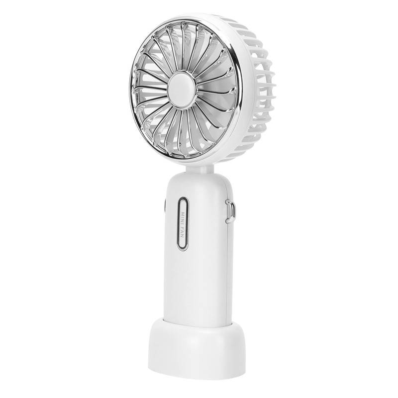 3 Gears Handheld Fan Mini Portable Table Cooler with Detachable
