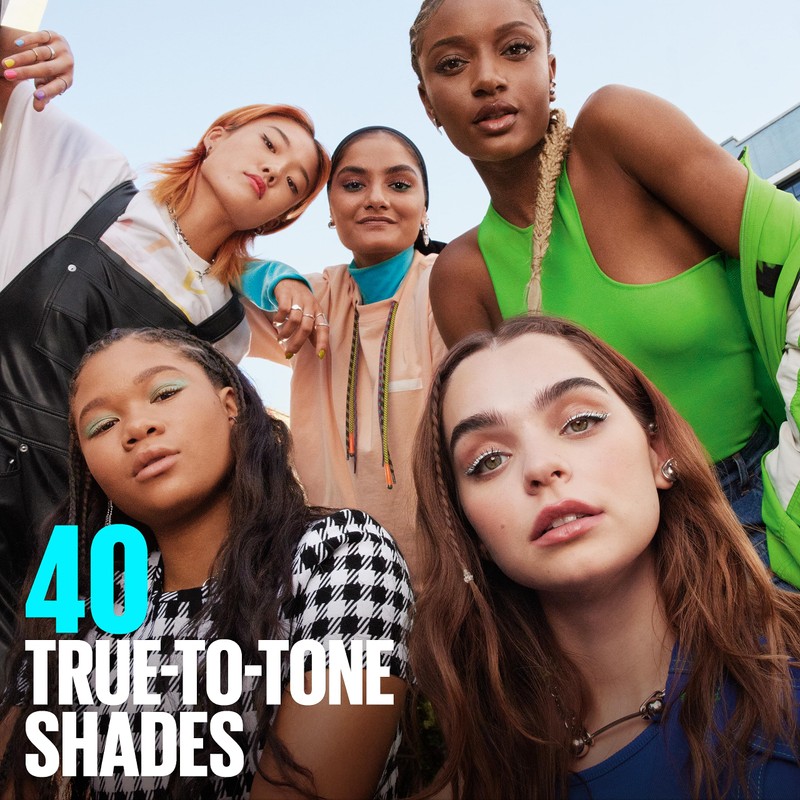 Maybelline Fit Me Matte + Poreless Liquid Oil-Free Foundation Makeup,