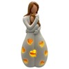 Mother's Day Gift Mother Daughter Hug Candle Holder Candle Light