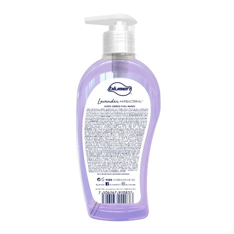 Blumen Jabon Liquido Antibacterial Lavender