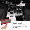 Linskip Center Console Gear Shift Panel Trim Compatible with Ford