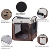 DONORO Dog Kennels and Crates for Medium Dogs, Portable Pop