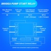 Briidea Irrigation Pump Start Sprinkler Relay with Waterproof Box, 2