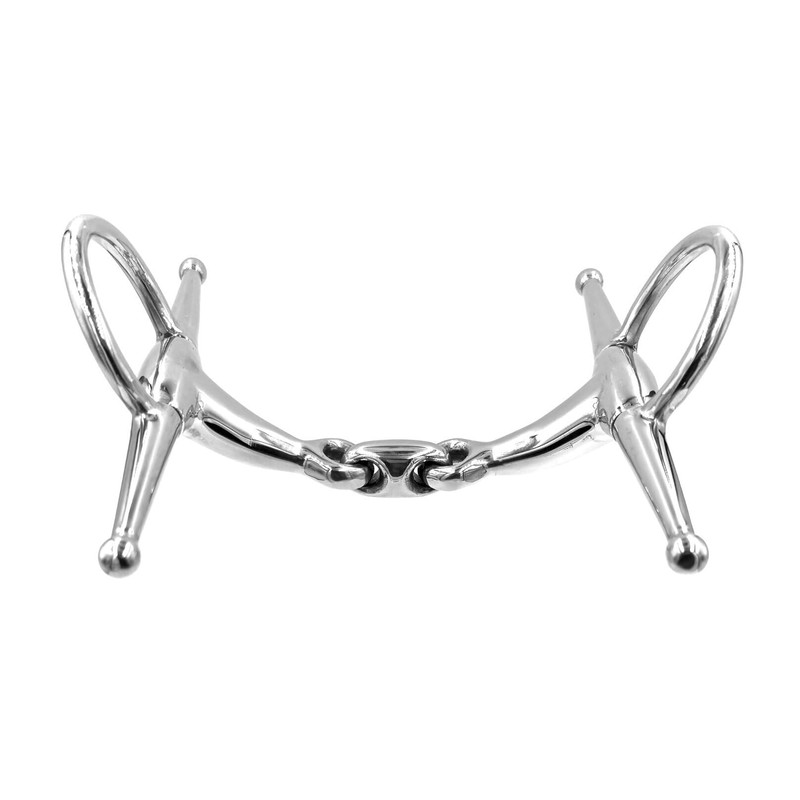 Equine Smile ES0087 ErgoBit Snaffle Bit Thigh Snaffle Simple Broken