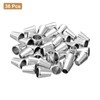 sourcing map 36Pcs Alloy Bell End Stoppers, 12.5mm x 10mm