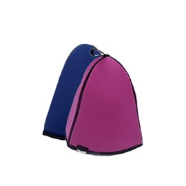SAUNOI SABOU Sauna Hat, Lightweight, Washable, (Dark Pink x Navy)