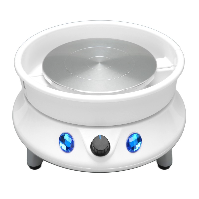 Pottery Wheel 5.9in Turntable 50/60Hz 200RPM Detachable Low Noise Stable