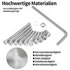811 Pcs M3 Nuts and Bolts Set, Hex Socket Head