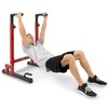 ProsourceFit Power Dip Station Adjustable Height Upper Body Equipment for