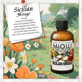 HIQILI Sicilian Mirage Fragrance Oil - Premium Oil for Candle & Hair Perfume Making, Personal Care Scenting, Luxury Scents - 1Fl Oz