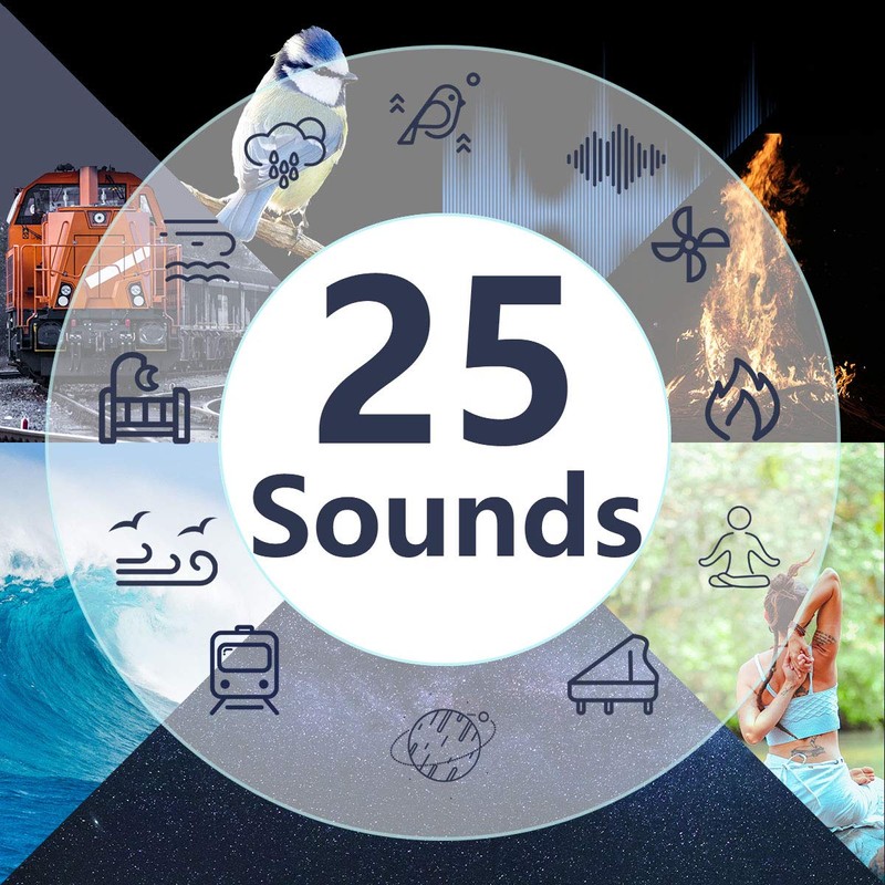 White Noise Machine Easysleep Sleep Sound Machine 25 Sounds 5