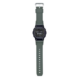 Casio GM-5600B-3JF Men's Metal Covered Wristwatch, khaki/black, Shock Resistant Watch