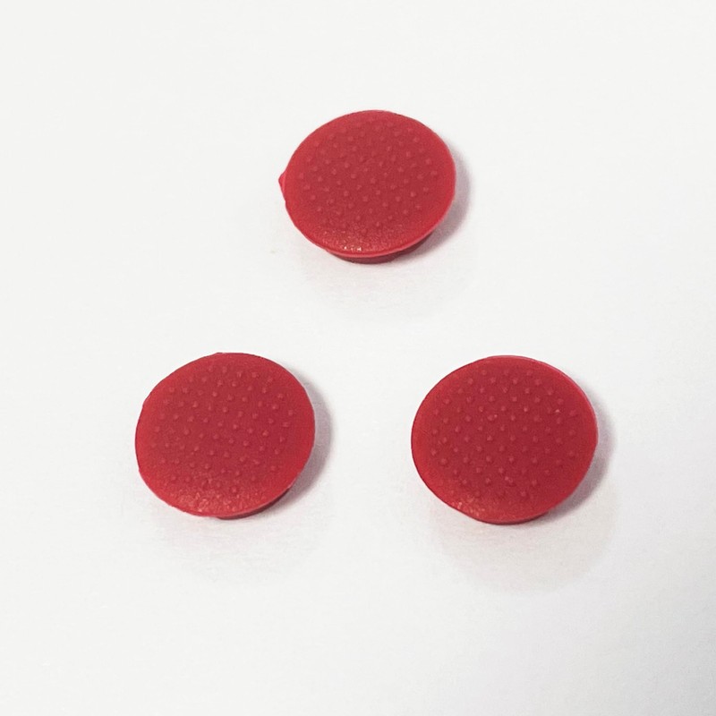 Fleshy Leaf 3PCS Red Trackpoint Cap 3.0mm for Lenovo Thinkpad