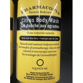 Pharmacopia 2 Bottles Pharmacopia Citrus Body Wash ~ 12.17 Fl oz Each