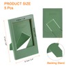 QUARKZMAN Pack of 5 Mini Picture Frames 2.4 x 3.6