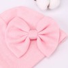 BQUBO Newborn Baby Girls Hats Hospital Hat Baby Cotton Beanie