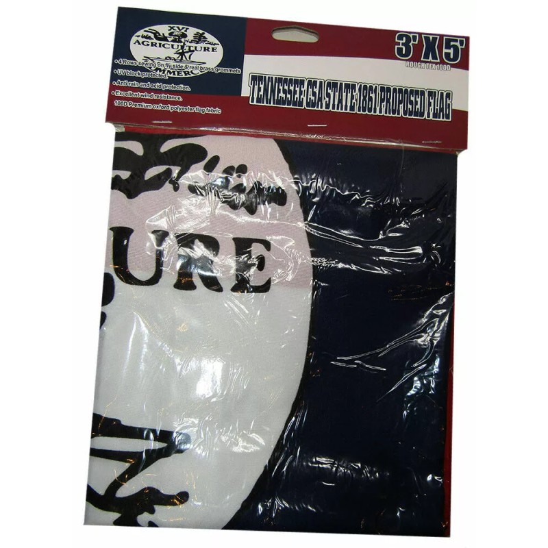 RFCO 3x5 Tennessee CSA State 1861 Proposed 3'x5' Rough Tex