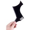LucBuy Beard Guide Shaper Tool or Clear Stencil for Trimming