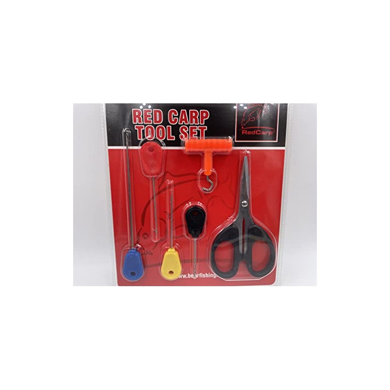Fishstar Behr Red Carp Tool Set Fishing Carp Accessories Bait