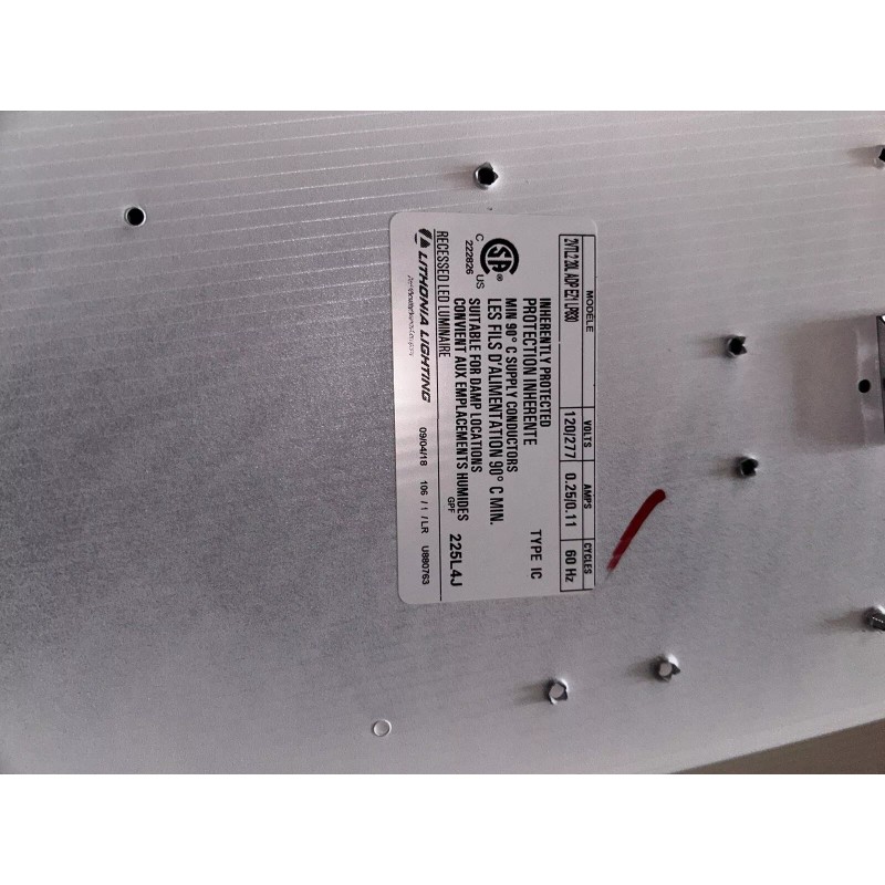 Lithonia 2VTL2 20L EZ1 LP830 2x2 Volumetric LED Troffer, 2000