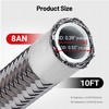 EVIL ENERGY 8AN PTFE Fuel Line Kit, AN8 E85 Fuel