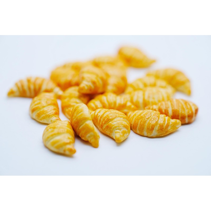 AIICraft 20 Mix Sausage Rolls Croissant Bakery Garden Display Minimal